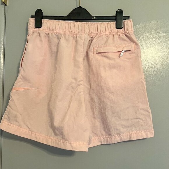 Nike Women's Swoosh Woven Easy Shorts Light Pink Size M - Picture 2 of 5